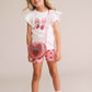 Huxbaby Strawberry Sequin Heart Bag