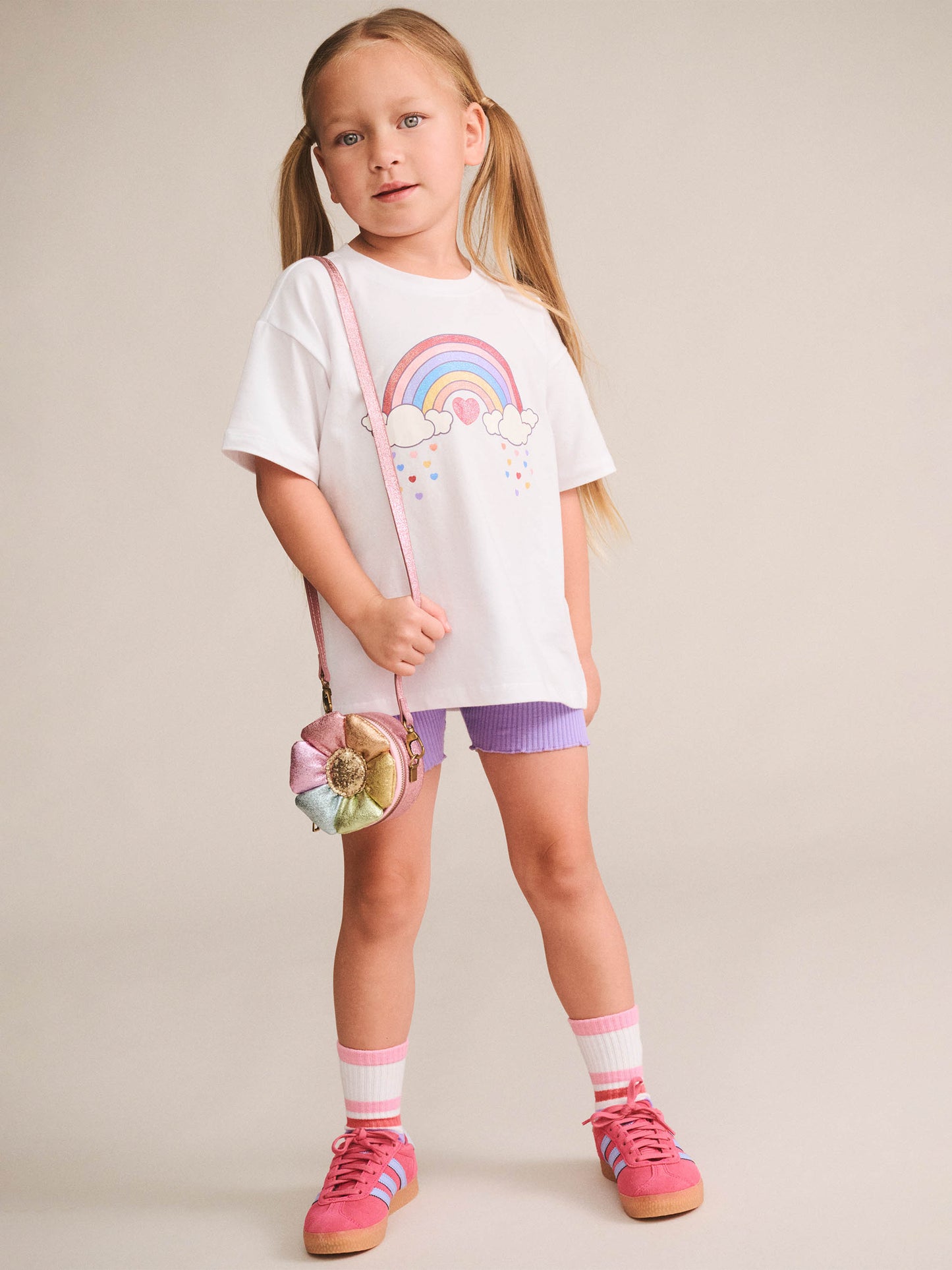Huxbaby Rainbow Flower Bag