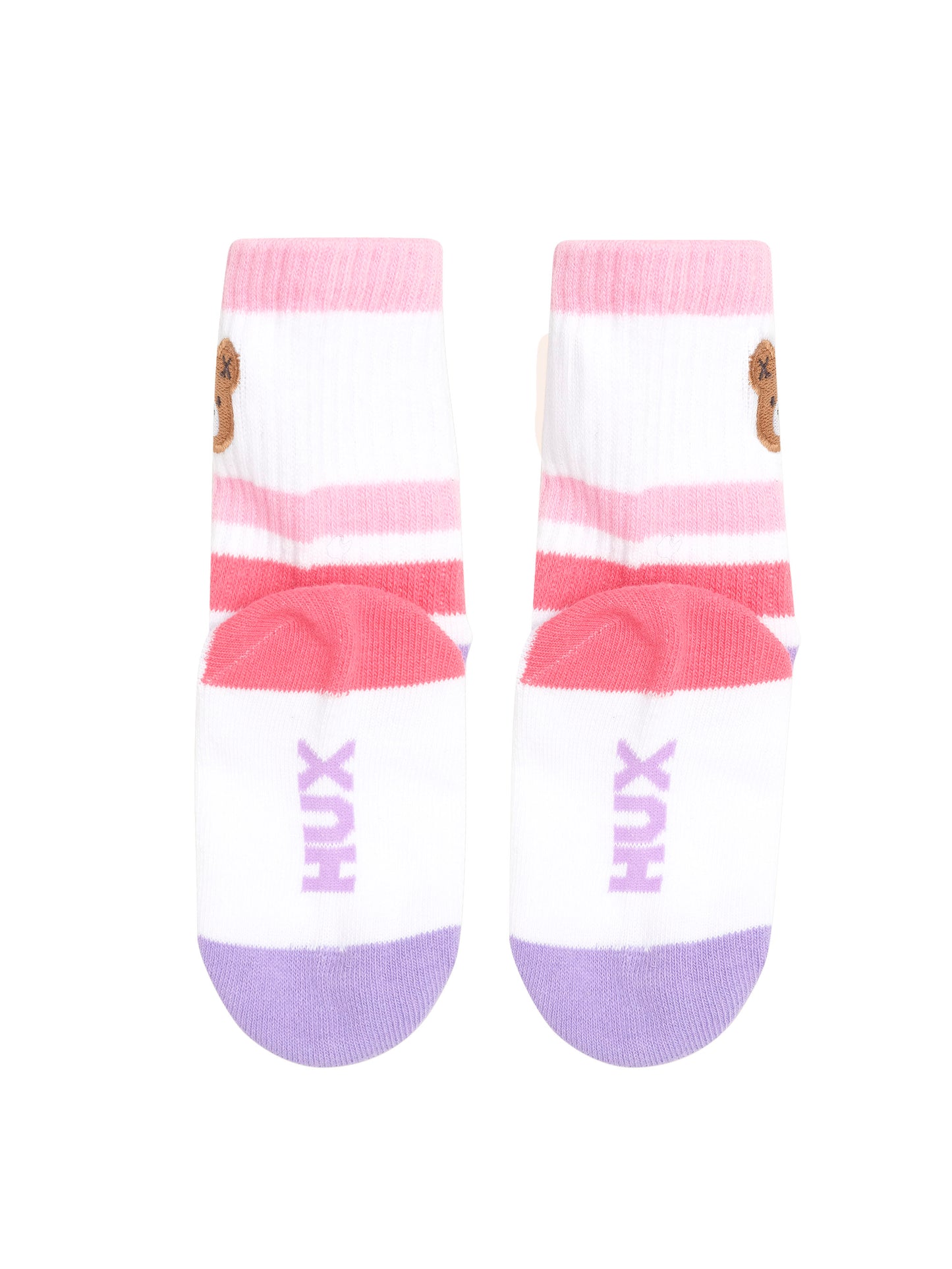 Huxbaby Girls Sports Socks 3pk