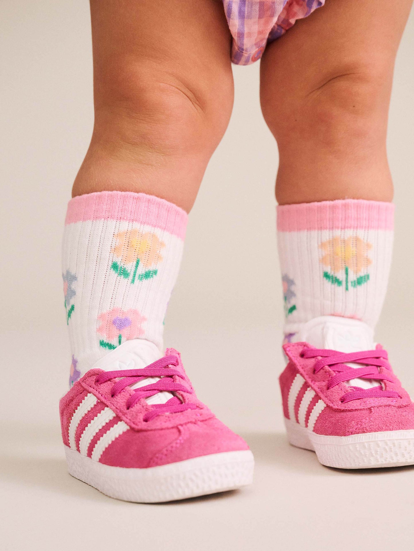 Huxbaby Girls Sports Socks 3pk