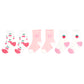 Huxbaby Girls Frill Socks 3pk
