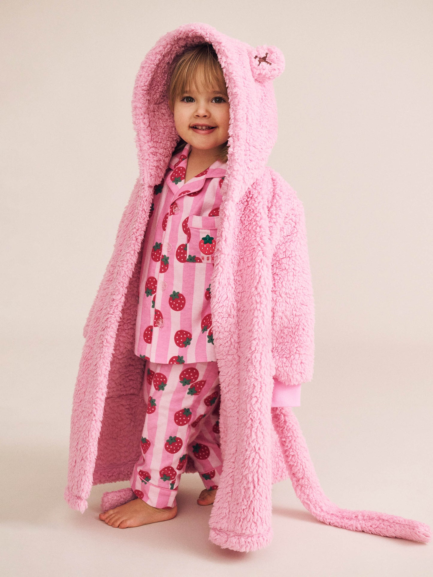 Huxbaby Strawberry Fields Forever Snuggle Gown