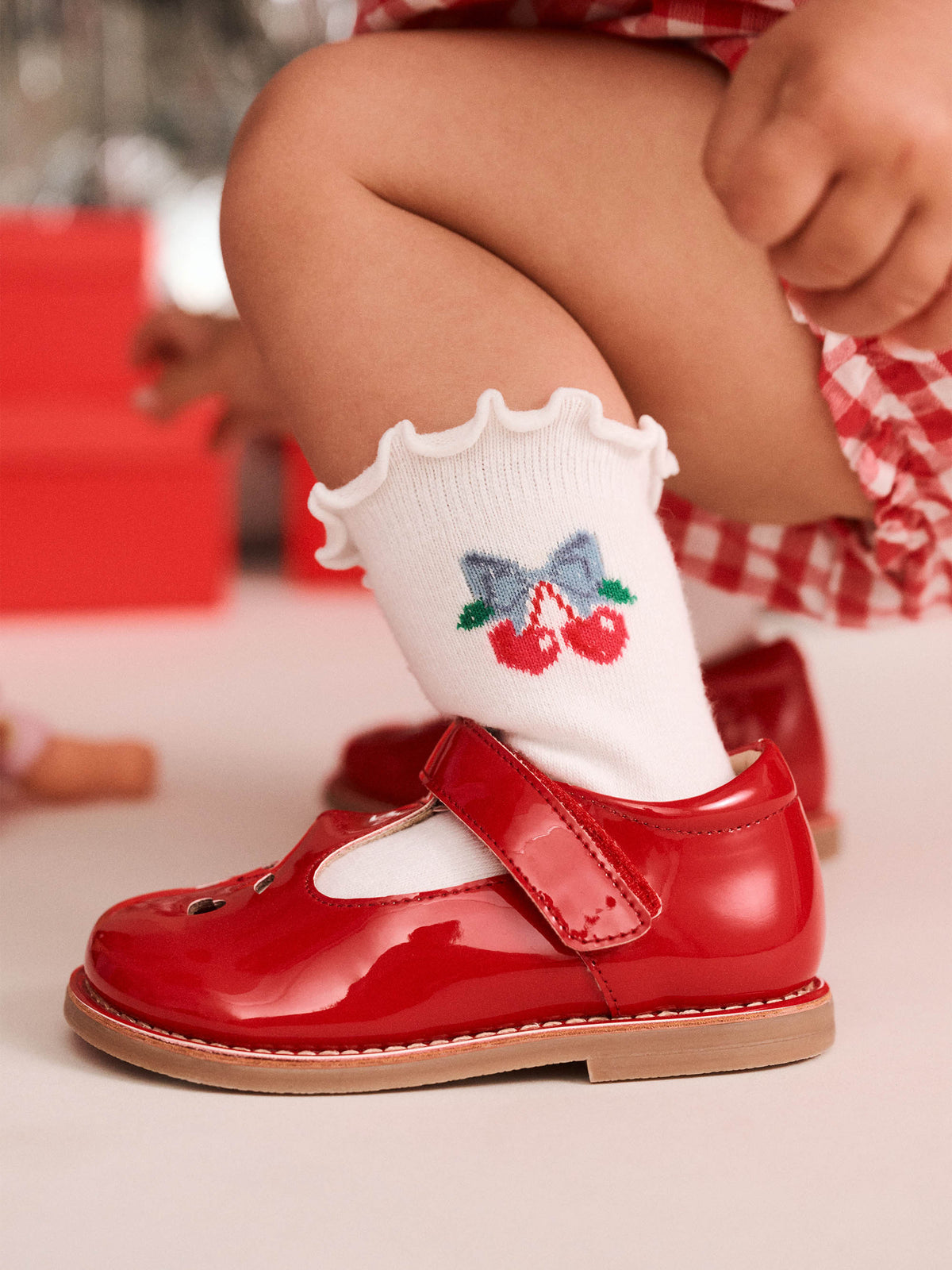 Huxbaby Girls Festive Frill Socks 2pk