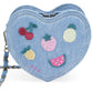 Huxbaby I Heart Fruit Denim Shoulder Bag