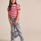 Huxbaby I Heart Fruit Denim Shoulder Bag