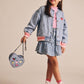 Huxbaby I Heart Fruit Denim Shoulder Bag
