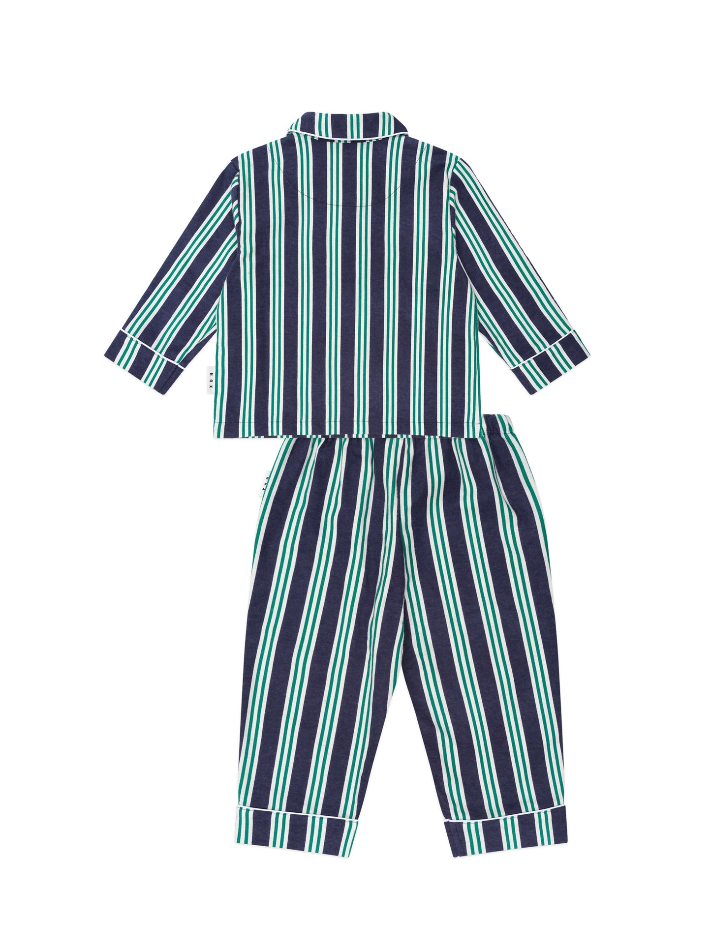 Huxbaby Classic Stripe Flannel PJ's