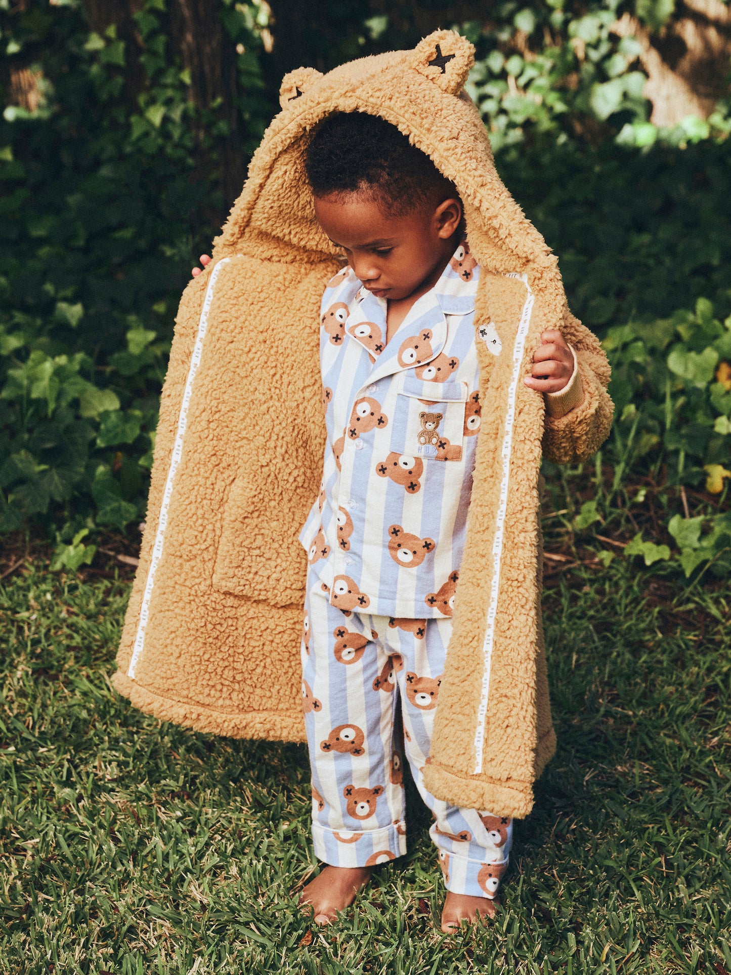 Huxbaby Dream Blue Classic Hux Stripe Pyjama Set