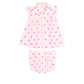 Huxbaby I Heart You Pointelle 2pc Set