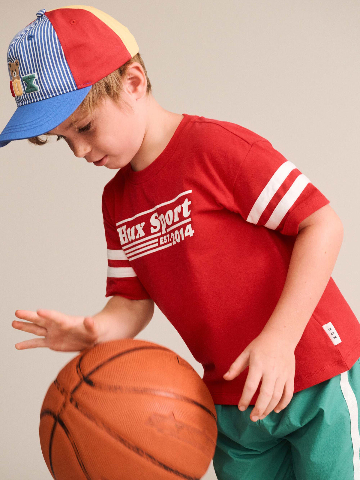 Huxbaby Hux Sport Sporty Stripe Tee