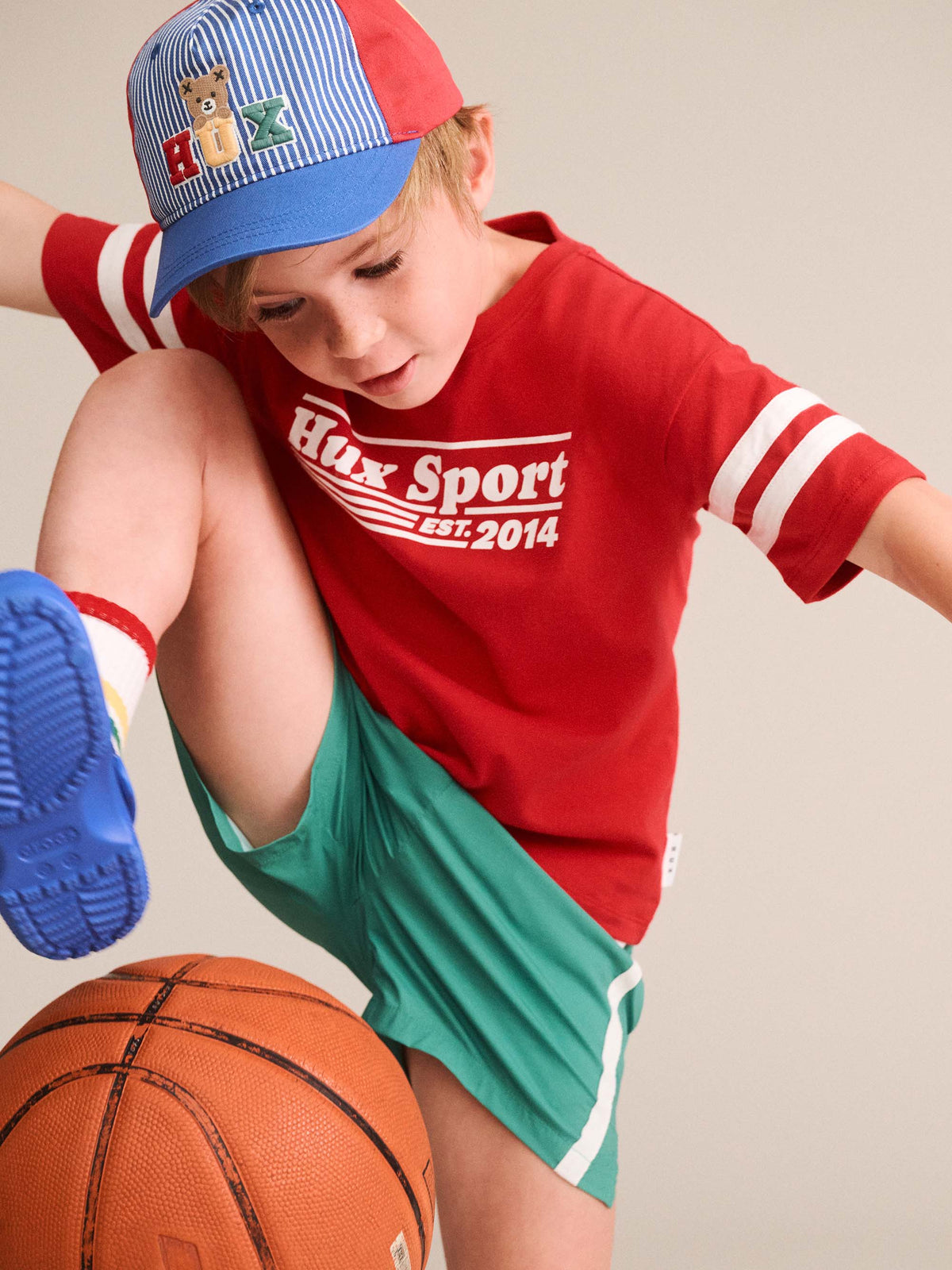Huxbaby Hux Sport Sporty Stripe Tee