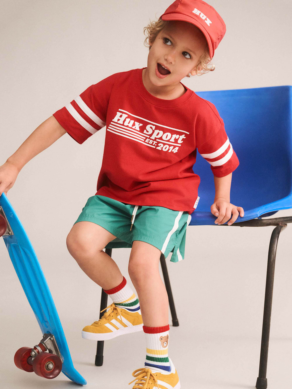 Huxbaby Hux Sport Sporty Stripe Tee