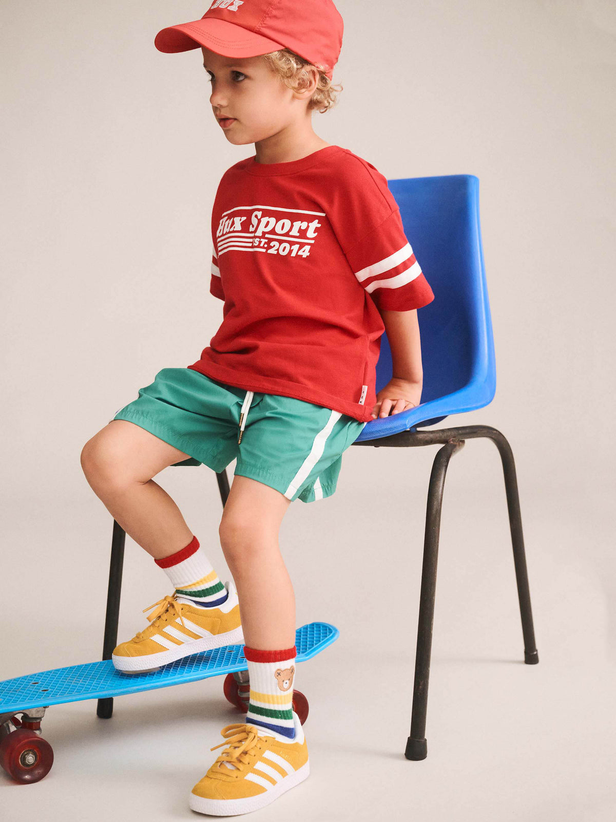 Huxbaby Hux Sport Sporty Stripe Tee