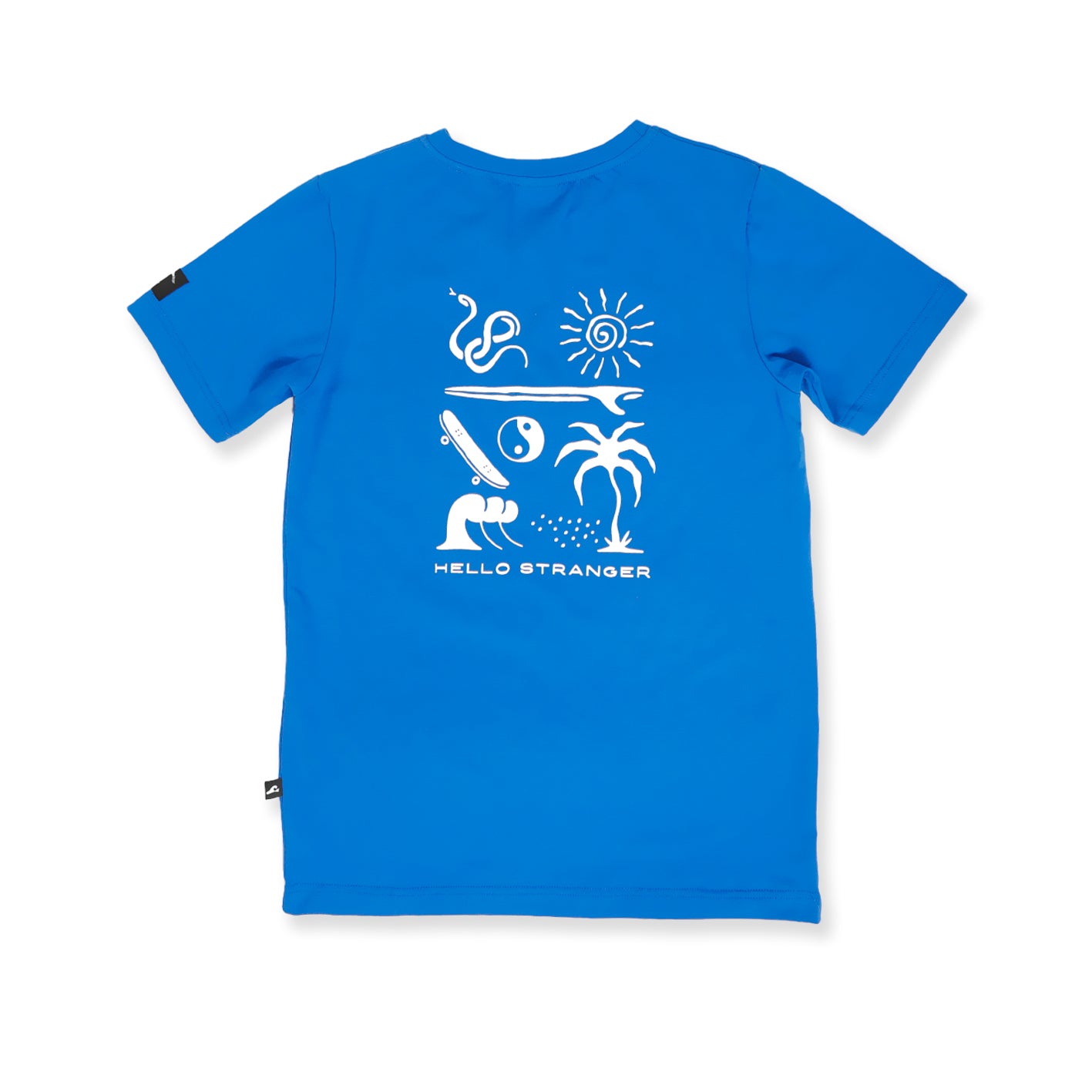 Hello Stranger Explorer Tee Blue