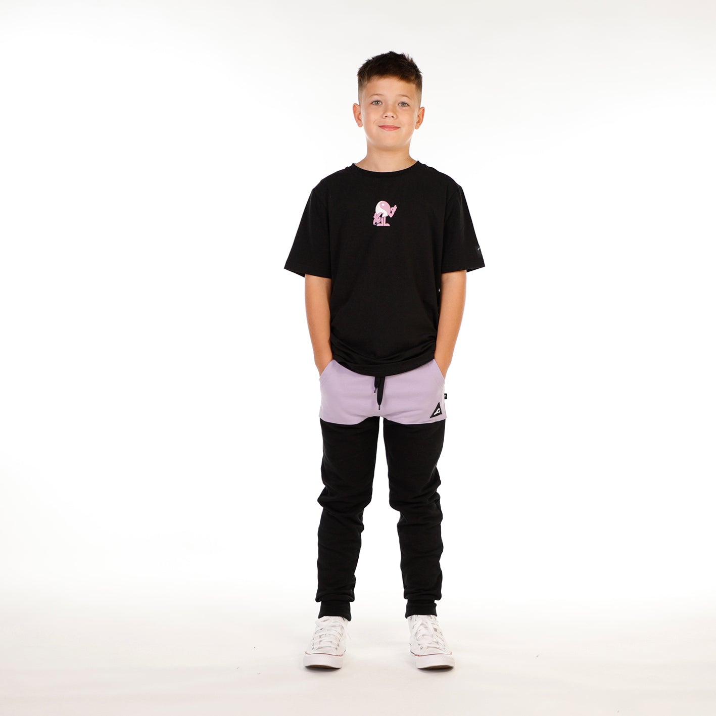 Hello Stranger Peaceman Tee Black