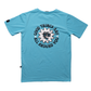 Hello Stranger Good Things Short Sleeve Tee Turquoise