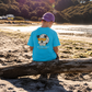 Hello Stranger The Future is Bright Short Sleeve Tee Turquoise
