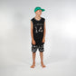 Hello Stranger Baller Muscle Tee Black Palms