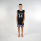 Hello Stranger Baller Muscle Tee Black Purple