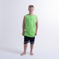 Hello Stranger Aloha Muscle Tee Lime