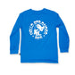 Hello Stranger Peaceman Long Sleeve Tee Blue