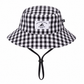 Hello Stranger Bucket Hat Gingham
