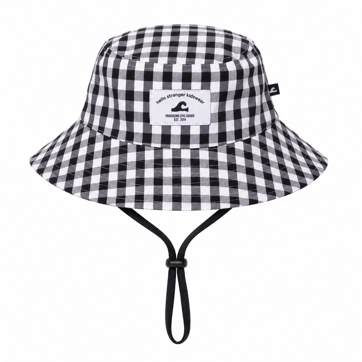 Hello Stranger Bucket Hat Gingham