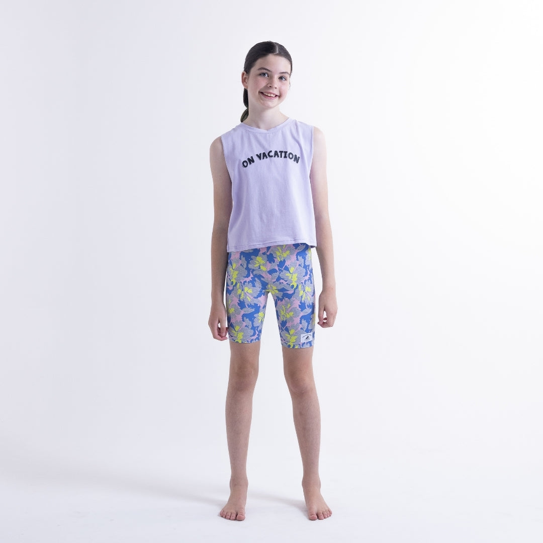 Hello Stranger Bike Tights Hawaii Print