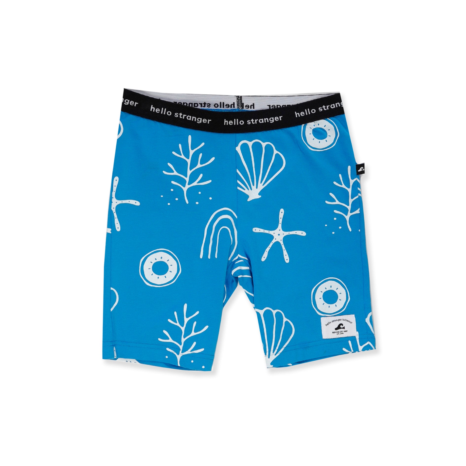 Hello Stranger Bike Tights Blue Shell – Little Trooper Limited