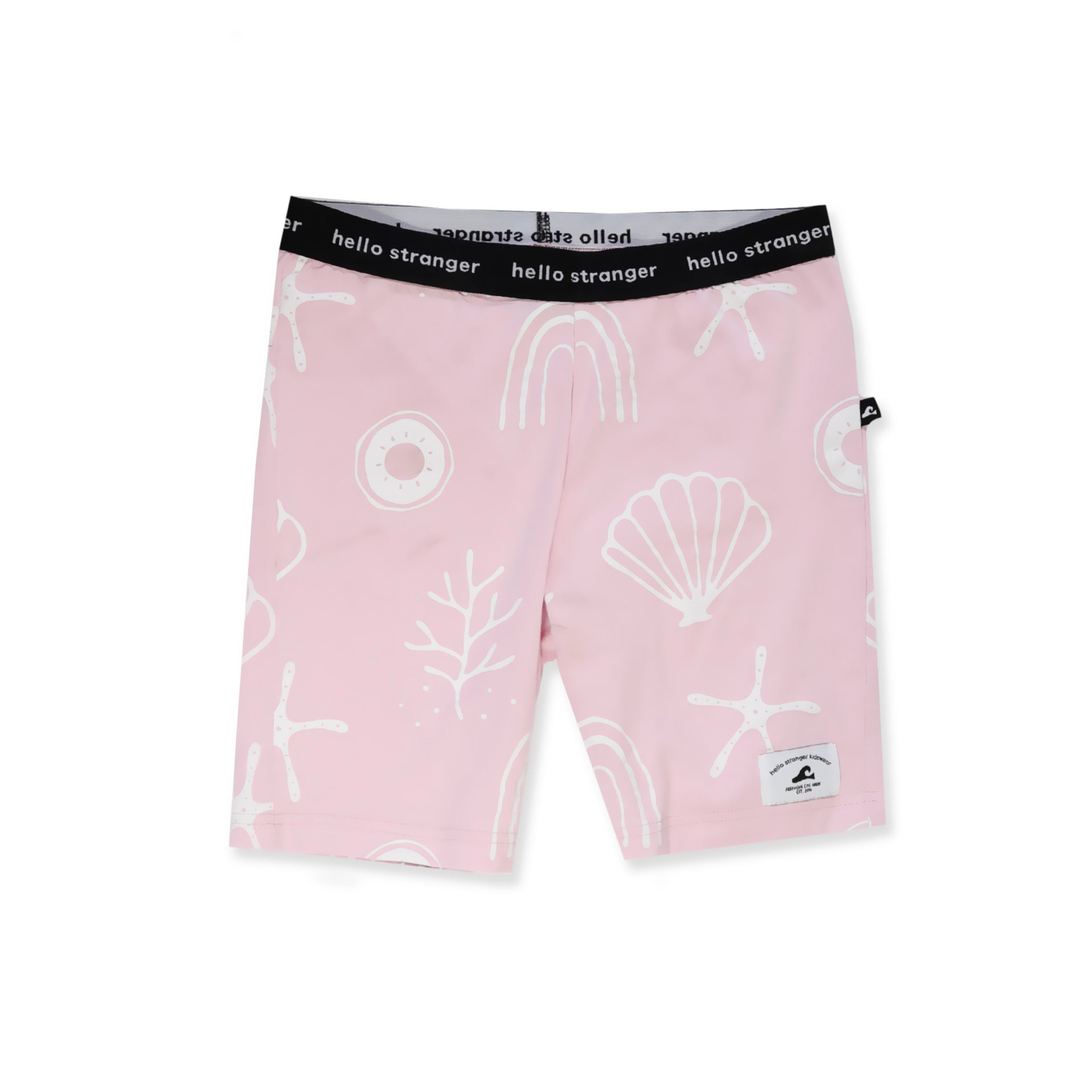 Hello Stranger Bike Tights Pink Shell – Little Trooper Limited