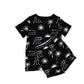 Hello Stranger Summer PJ's Black Wave