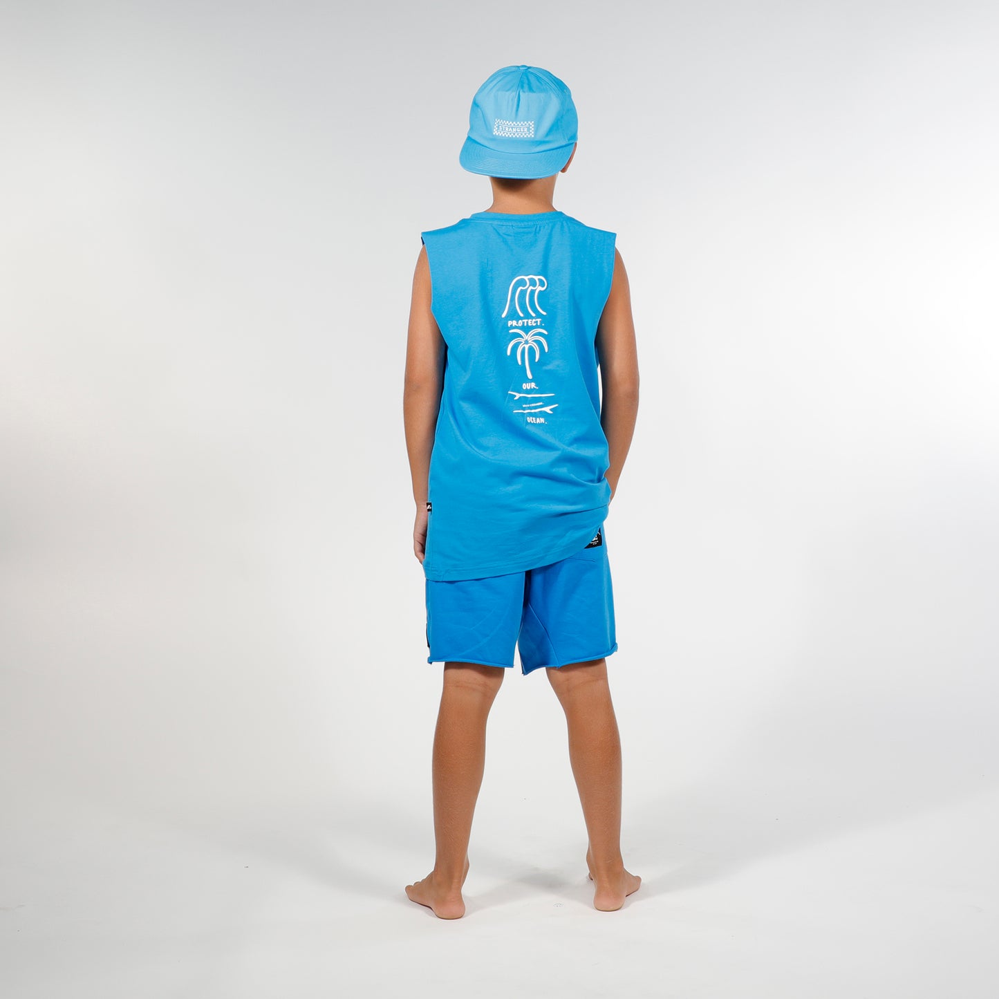 Hello Stranger Walk Short Blue