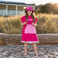 Hello Stranger Poncho Towel Fuchsia | Pink