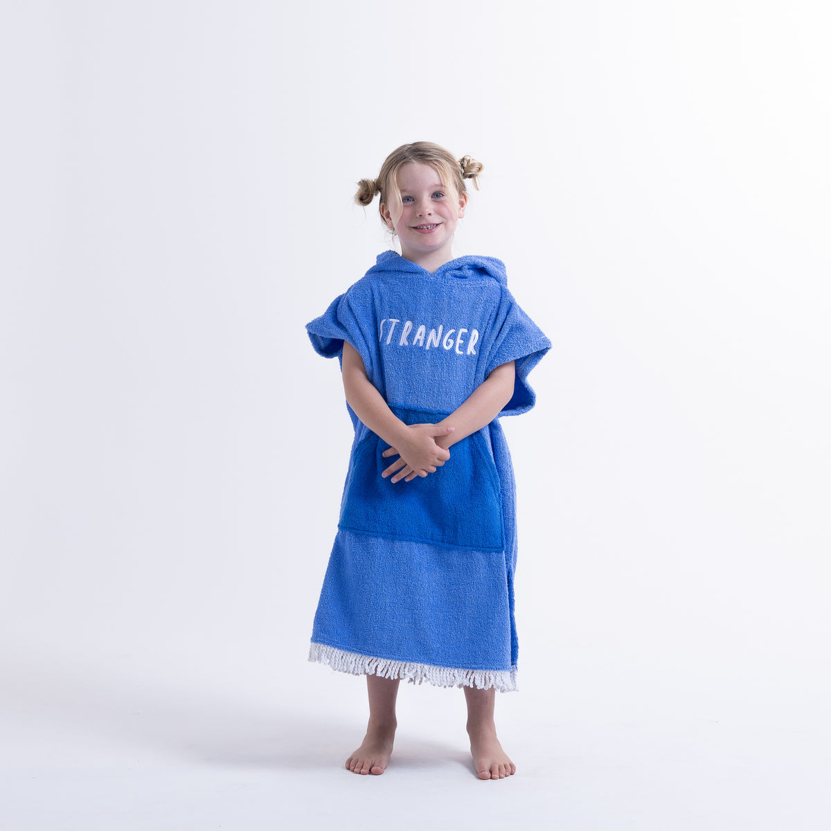 Hello Stranger Poncho Towel Light Blue | Blue