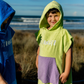 Hello Stranger Poncho Towel Lime | Purple