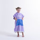 Hello Stranger Poncho Towel Purple | Blue