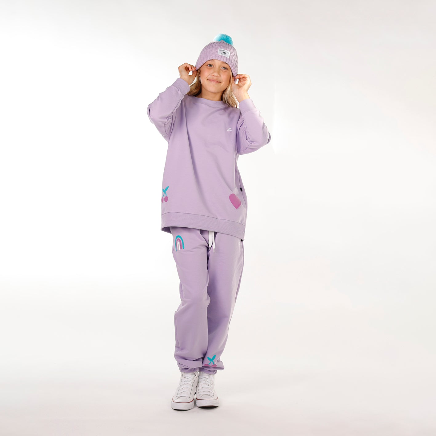 Hello Stranger Sunset Track Pant Lavender