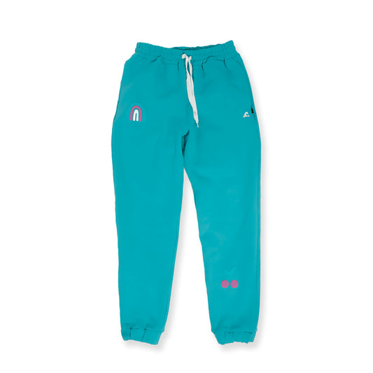 Hello Stranger Sunset Track Pant Seafoam