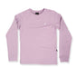 Hello Stranger Besties Long Sleeve Tee Purple