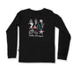 Hello Stranger Mermaid Long Sleeve Tee Black
