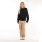 Hello Stranger Mermaid Long Sleeve Tee Black
