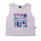 Hello Stranger Holiday Vibes Tank White Marle
