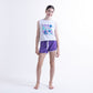 Hello Stranger Holiday Vibes Tank White Marle