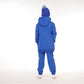 Hello Stranger Smiley Pocket Hood Blue