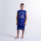 Hello Stranger Varsity Short Purple