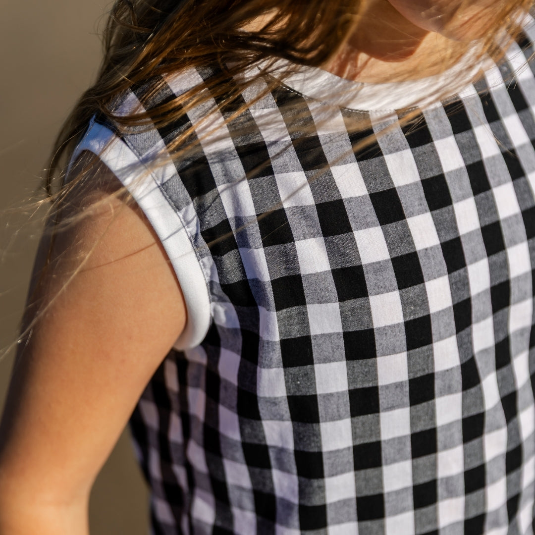 Hello Stranger Vacay Dress Gingham