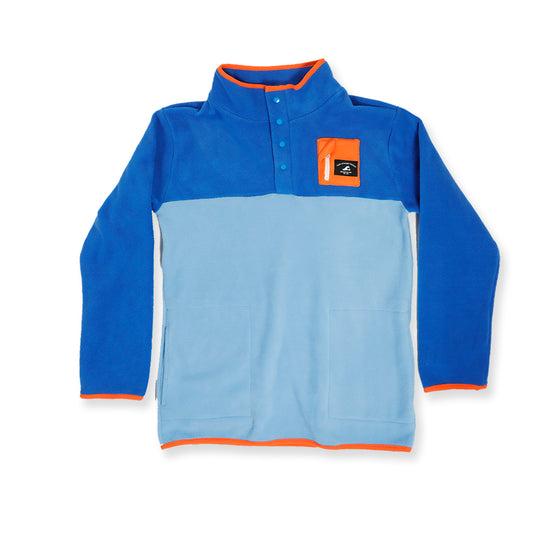 Hello Stranger Adventure Fleece Blue Blue