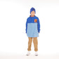 Hello Stranger Adventure Fleece Blue Blue