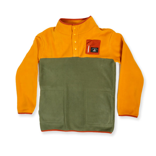 Hello Stranger Adventure Fleece Mustard Khaki