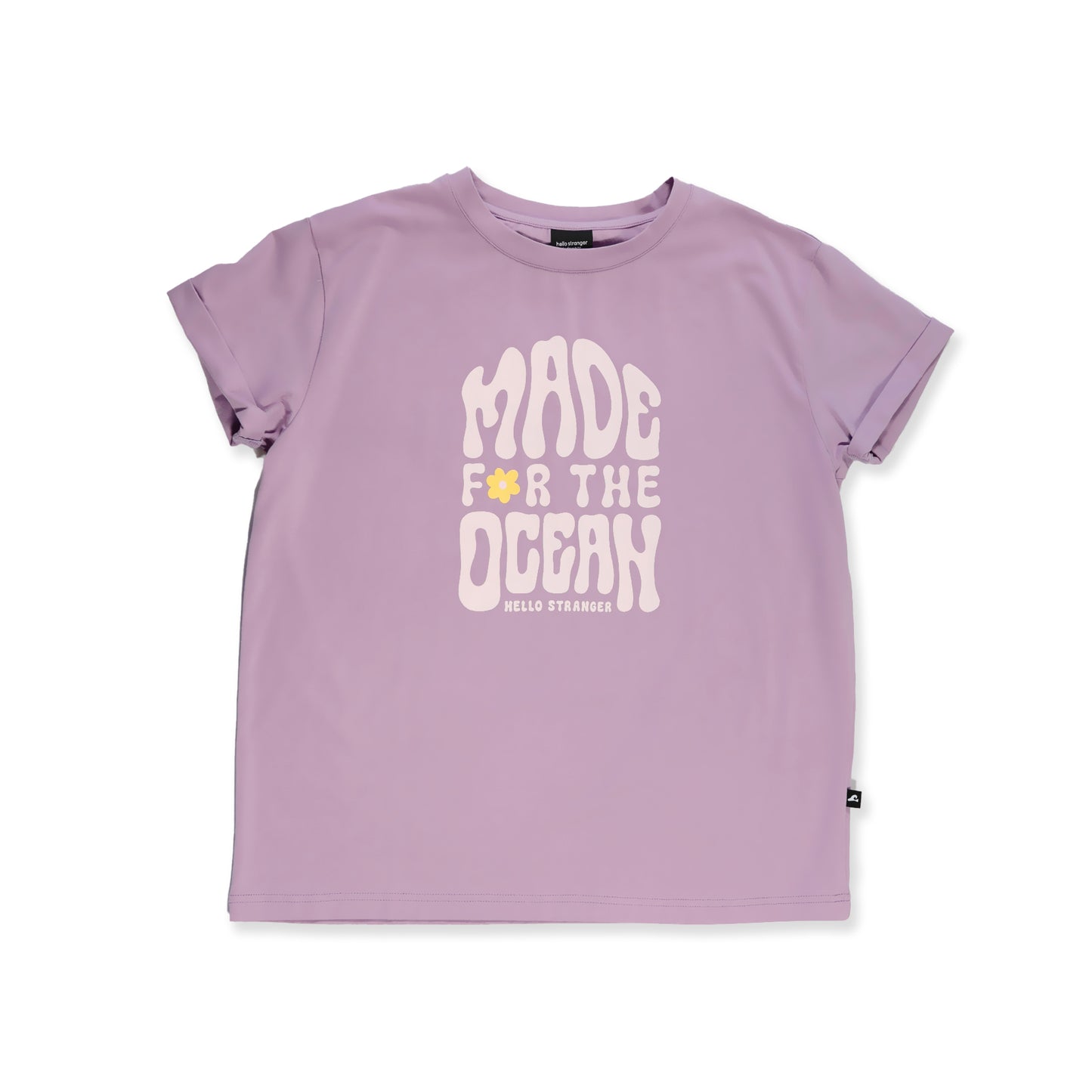 Hello Stranger Made For The Ocean Bailey Short Sleeve Tee Purple